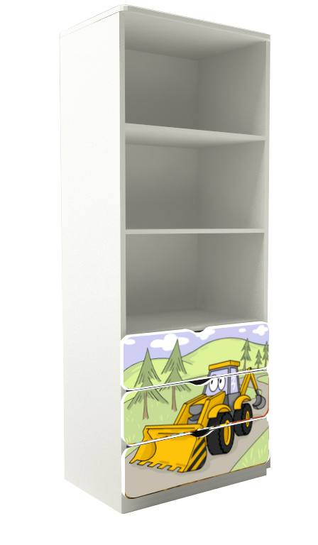 Becks knižnica XXL Digger BLM